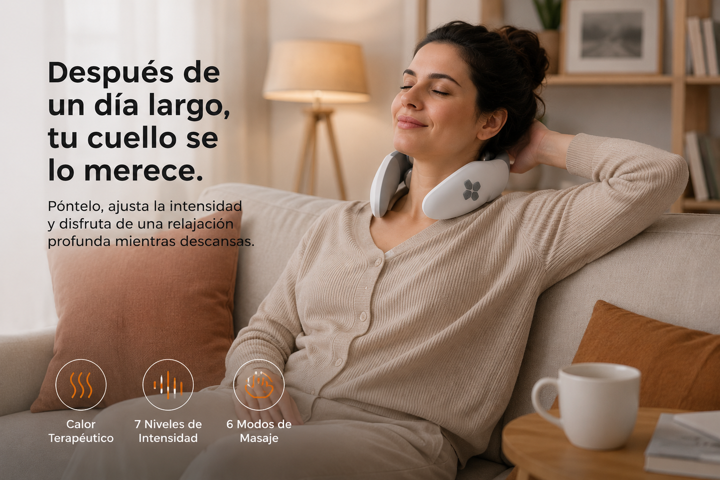 CerviRelief™ Masajeador Inteligente para Cuello