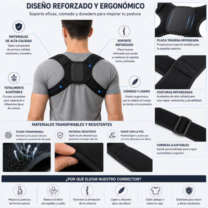 PostureLift™  Corrector Inteligente de Postura