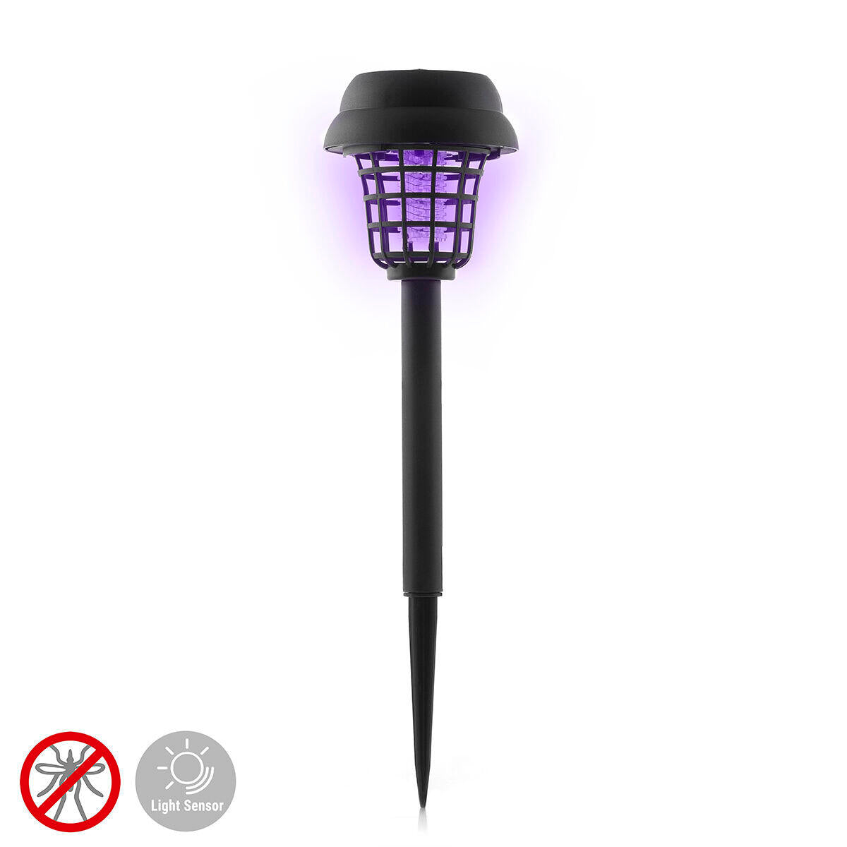 Lámpara Solar Antimosquitos Inteligente para Exterior