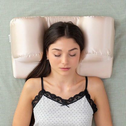 YouthGlow™ Beauty Pillow – Almohada Cervical Antiarrugas de Satén