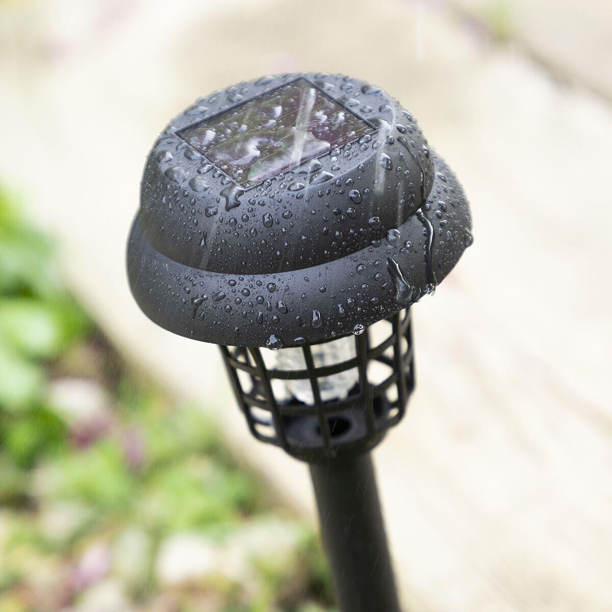 Lámpara Solar Antimosquitos Inteligente para Exterior